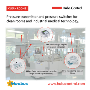 Pressure transmitters and pressure switches 