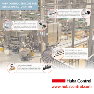Huba Control Sensors for industrial automation